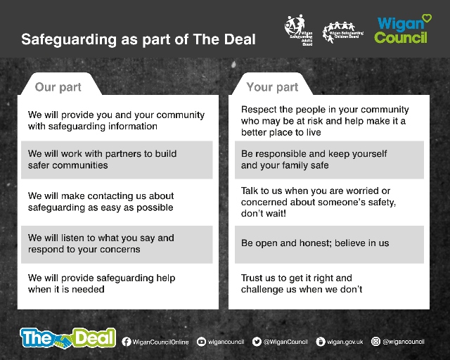 Safeguarding as part of the deal